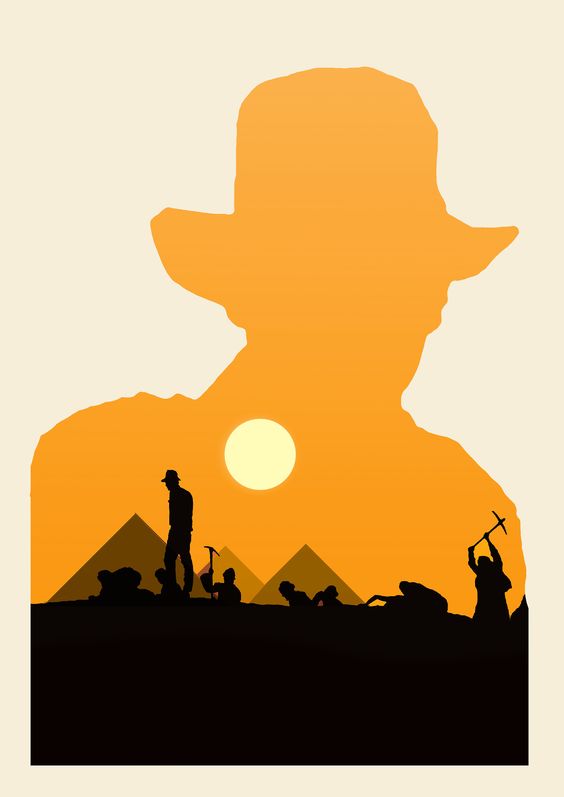 poster fanart Indiana Jones