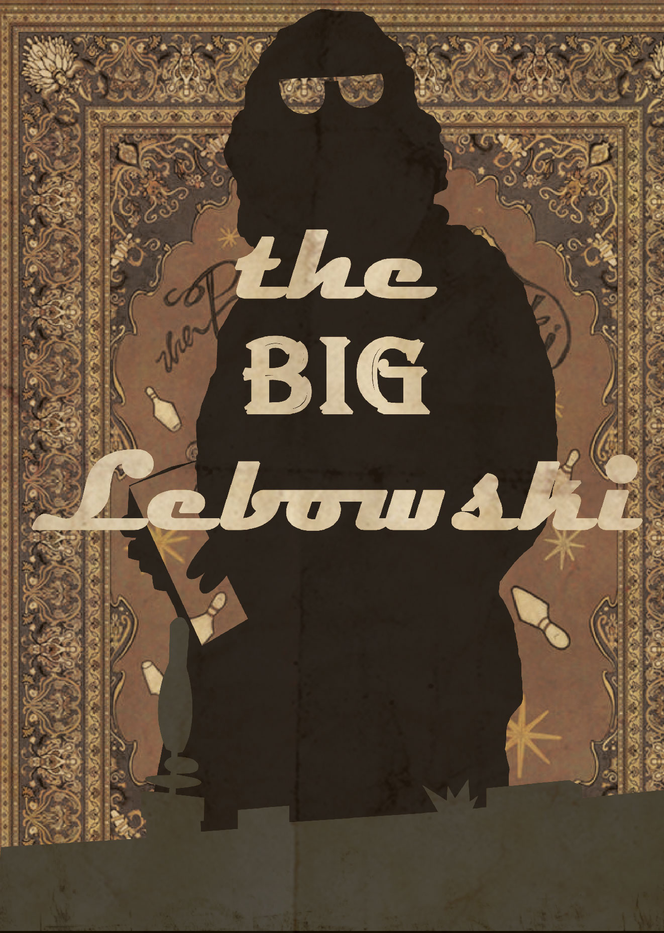 poster fanart The big Lebowsky